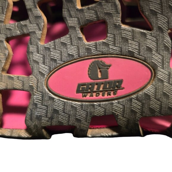 Gator Waders Womens Size 7 Gray & Pink Mesh Water Shoes - Picture 3 of 5